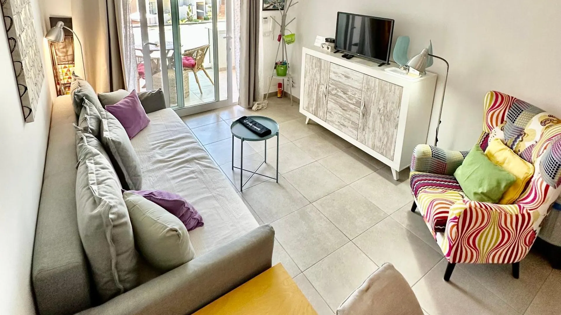 Tutti Frutti Con Piscina, Terraza Soleada Privada, Primera Planta Y Wi-Fi Corralejo Apartman